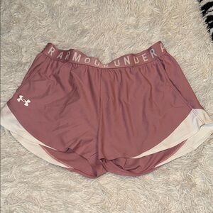 Under Armour Women's Mauve Athletic Shorts